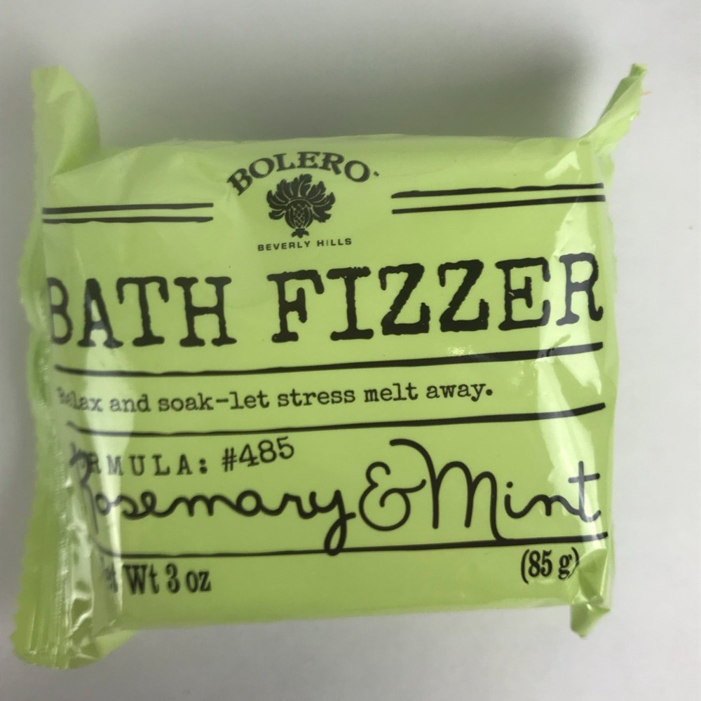3/$10 Bolero fizzer bar rosemary & mint